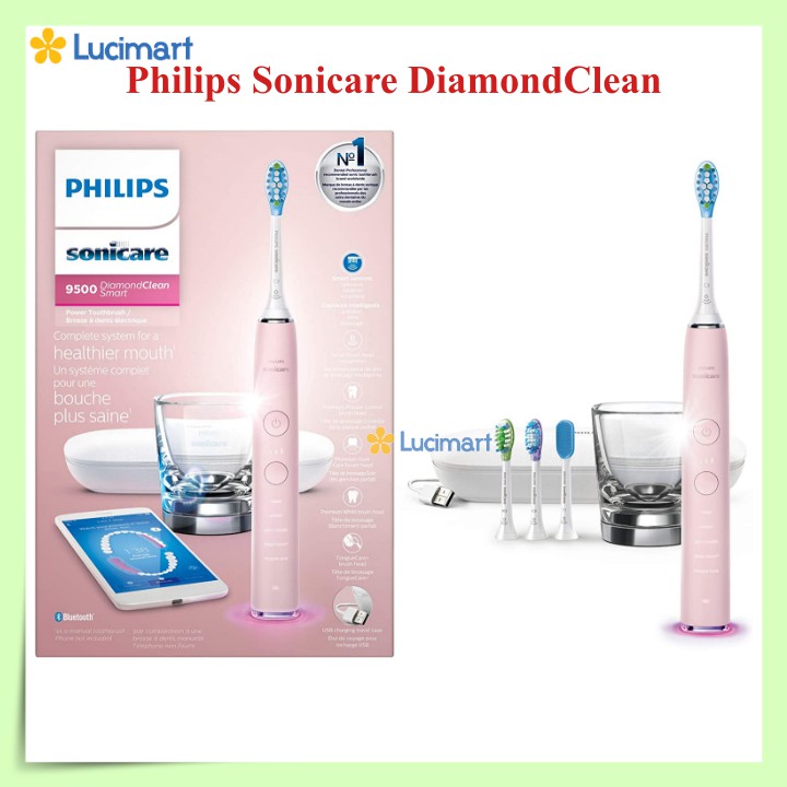 Bàn chải điện Philips Sonicare DiamondClean Smart 9500