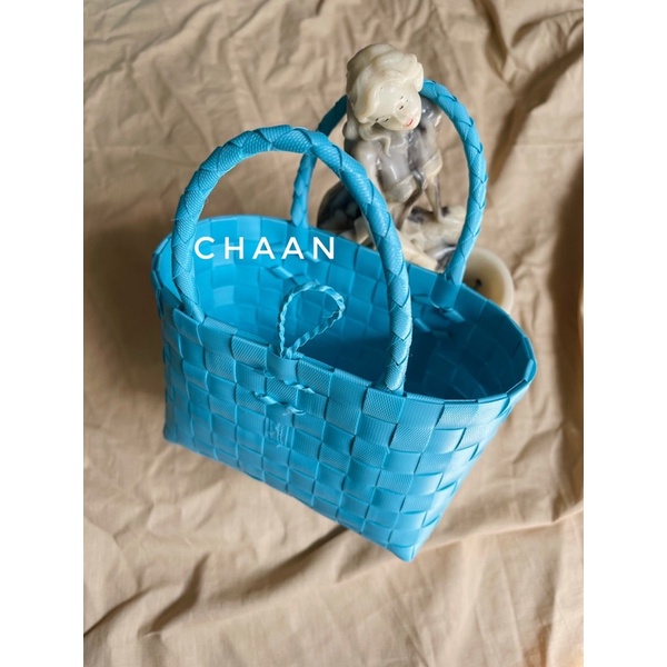 Giỏ xách mini màu xanh pastel cho bé đựng đồ chơi