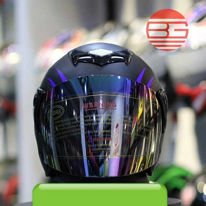 Mũ Bảo Hiểm 039 Napoli Tem Tổ Ông Kính Khói /Bảo Hành 12 Tháng.