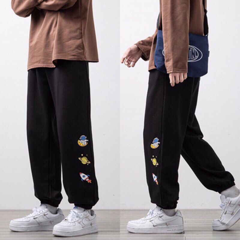 Quần Jogger Ống Suông Hoạ Tiết Hoạt Hình Ulzzang Nam Nữ Unisex | BigBuy360 - bigbuy360.vn