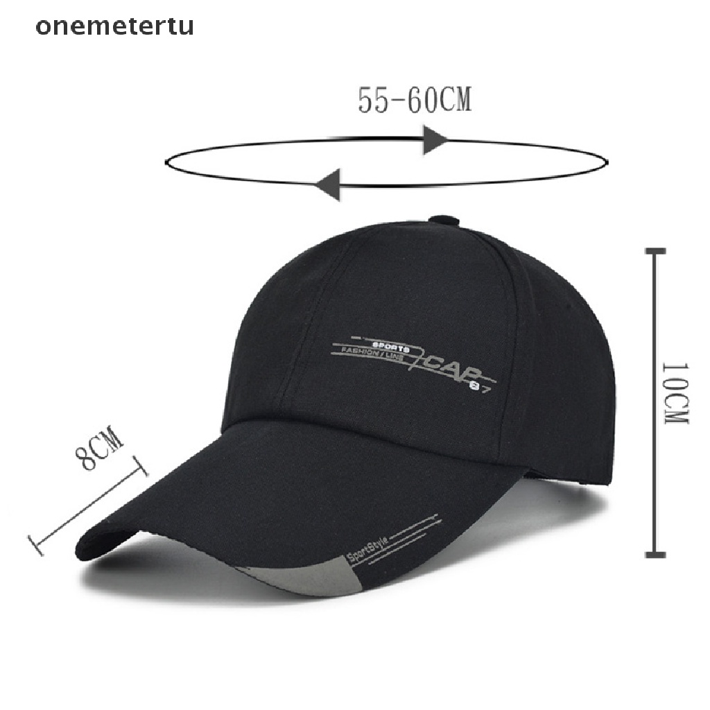 Onemetertu Mũ Lưỡi Trai Phối Lưới Unisex Nhanh Khô Chống Thấm Nước Kiểu Thể Thao Thời Trang Mùa Hè