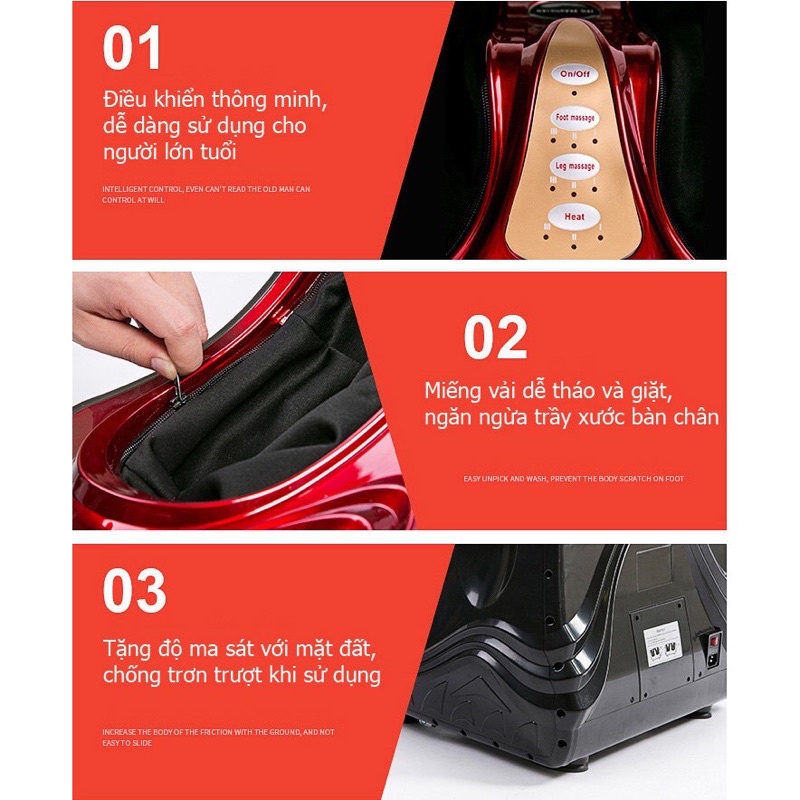 Máy massage chân cao cấp Ayosun korea