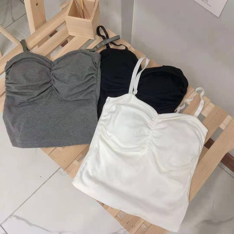 Áo Bra Cúp Nhún Ngực-Áo 2 Dây Nâng Ngực Hàng Cao Cấp-Kho Sỉ Mai Xuân