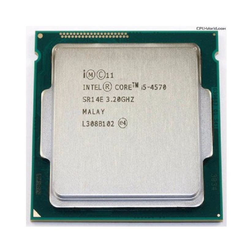 Bộ vi xử lý Intel CPU Core i5-4570 3.20GHz ,84w 4 lõi 4 luồng, 6MB Cache Socket Intel LGA 1150