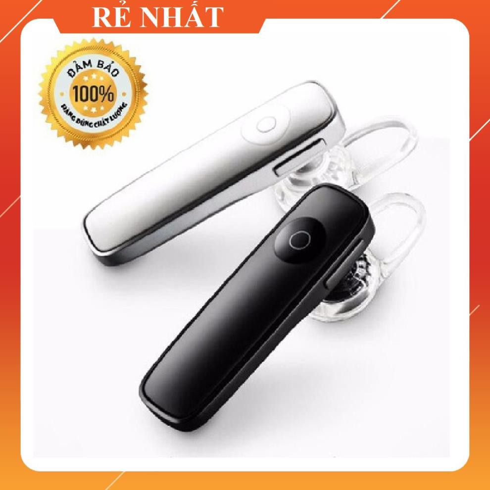 SALE OFF (Miễn Phí Vận Chuyển) Bộ 2 chiếc Tai nghe Bluetooth Music Trắng và Đen (Tặng Kèm 2 Đèn LED USB Siêu Sáng)