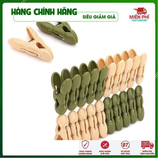 FREESHIP - HÀNG LOẠI 1 Set 20 chiếc kẹp phơi đồ | Kẹp quần áo - Đồ Gia Dụng Thông Minh