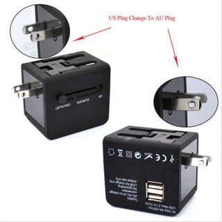Ổ Cắm Điện Đa Năng có 2 cổng USB 2.1A