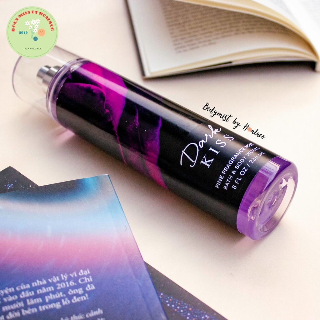 BODY MIST - Xịt thơm toàn thân DARK KISS