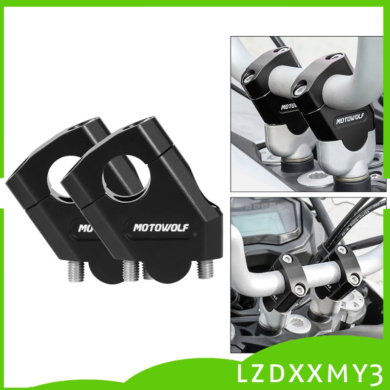 Kẹp Nhôm Cnc Màu Đen 22mm Cho Xe Mô Tô Dirtbikes Atv | BigBuy360 - bigbuy360.vn