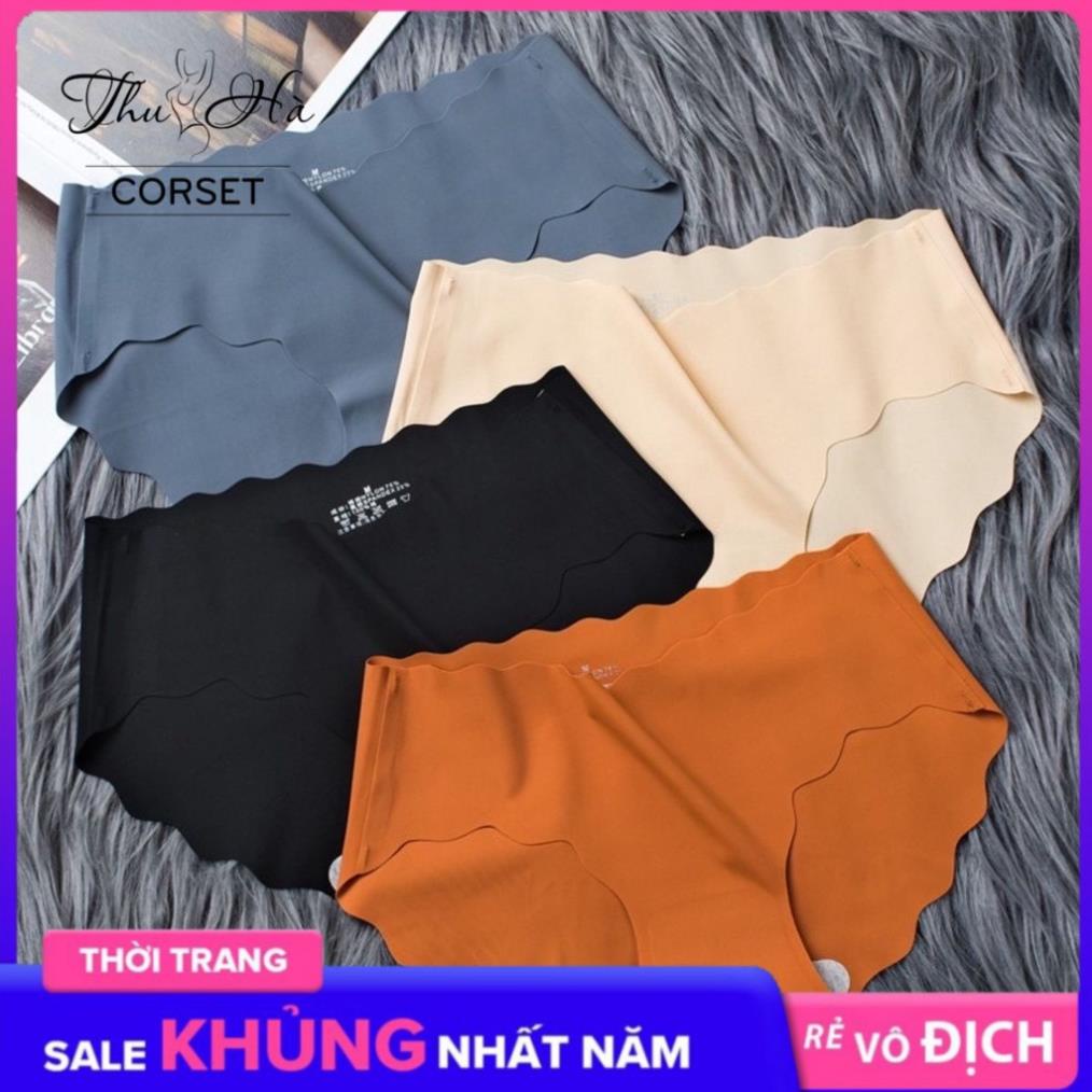 Quần Lót Nữ Đúc Su thun lạnh cao cấp không đường may mềm mại kháng khuẩn hàng đẹp