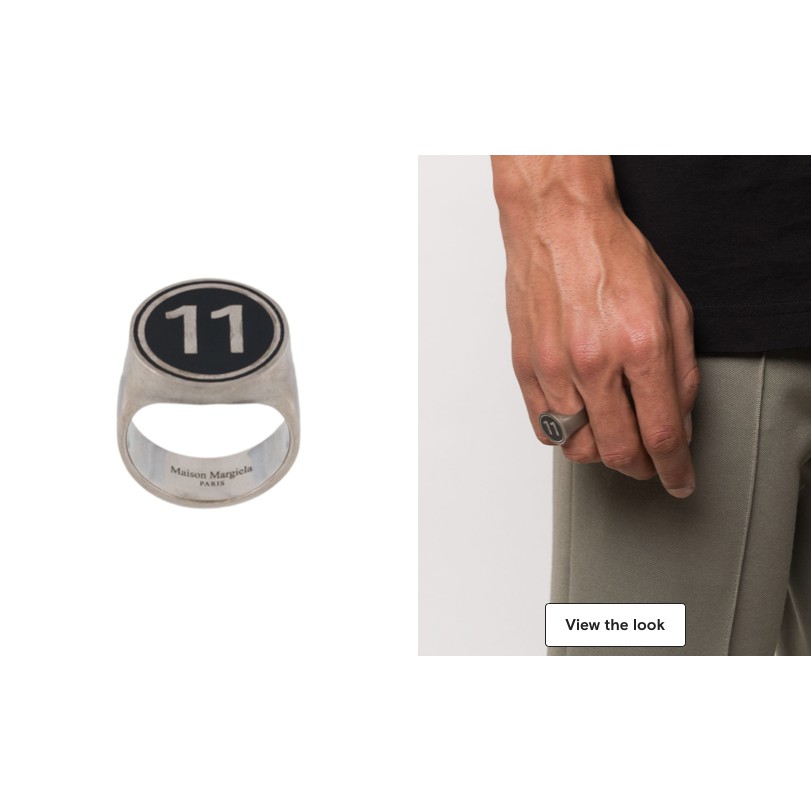Nhẫn Maison Margiela 11 chevalier rings ss20