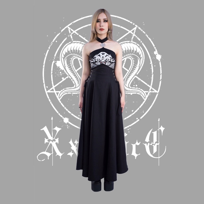 - Chân Váy Corset Dài Thiết Kế