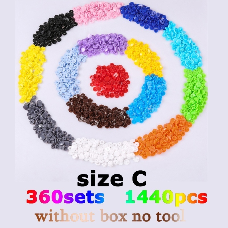 Hộp Nút Bấm Nhựa 150/240/300/360/24 Màu T5 Dùng Làm Đồ Thủ Công