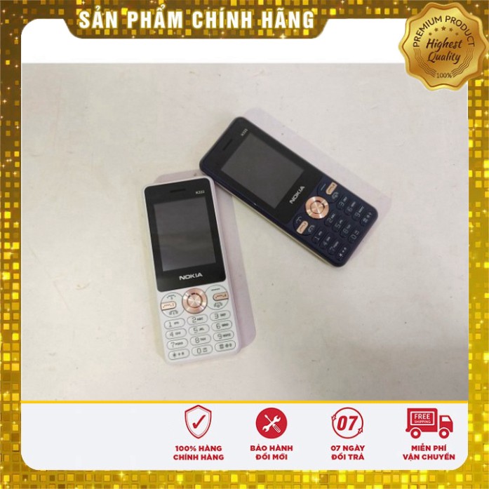 BIG SALE Điện thoại 4 sim NOKIA K333 - Thiết kế nhỏ gọn, bảo hành 12 tháng BIG SALE