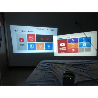 G■Máy chiếu mini Q3 - Android 9.0 - HD720p - Kết nối WIFI + Bluetooth