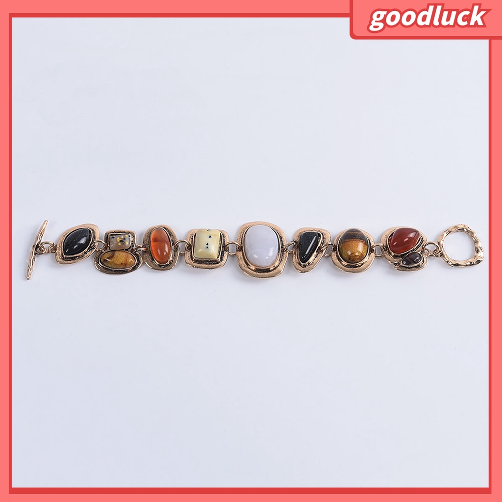 Goodluck| Vòng Đeo Tay Bằng Hợp Kim Thiết Kế Độc Đáo Thời Trang Cho Nữ