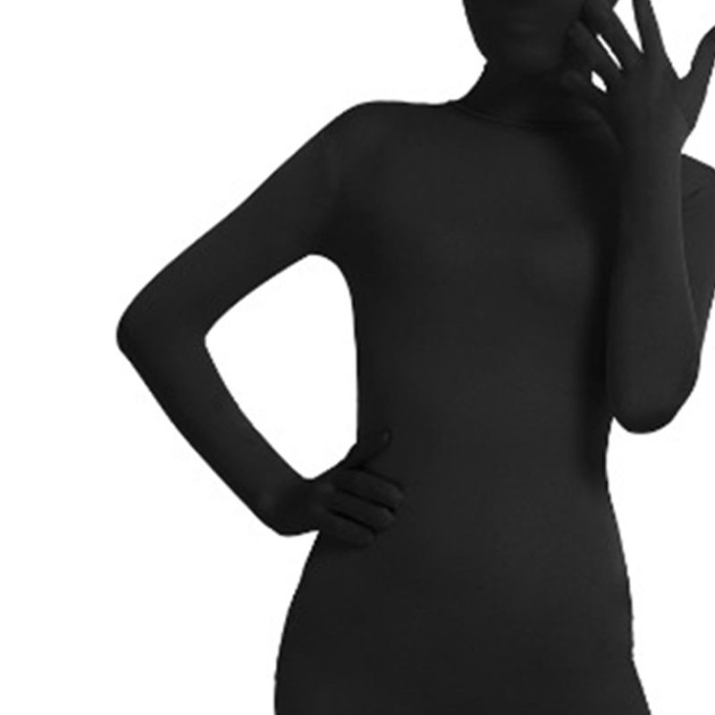 Boom Bộ Đồ Hóa Trang Bó Sát Co Giãn Toàn Thân Màu Đen Cho Nam Và Nữ