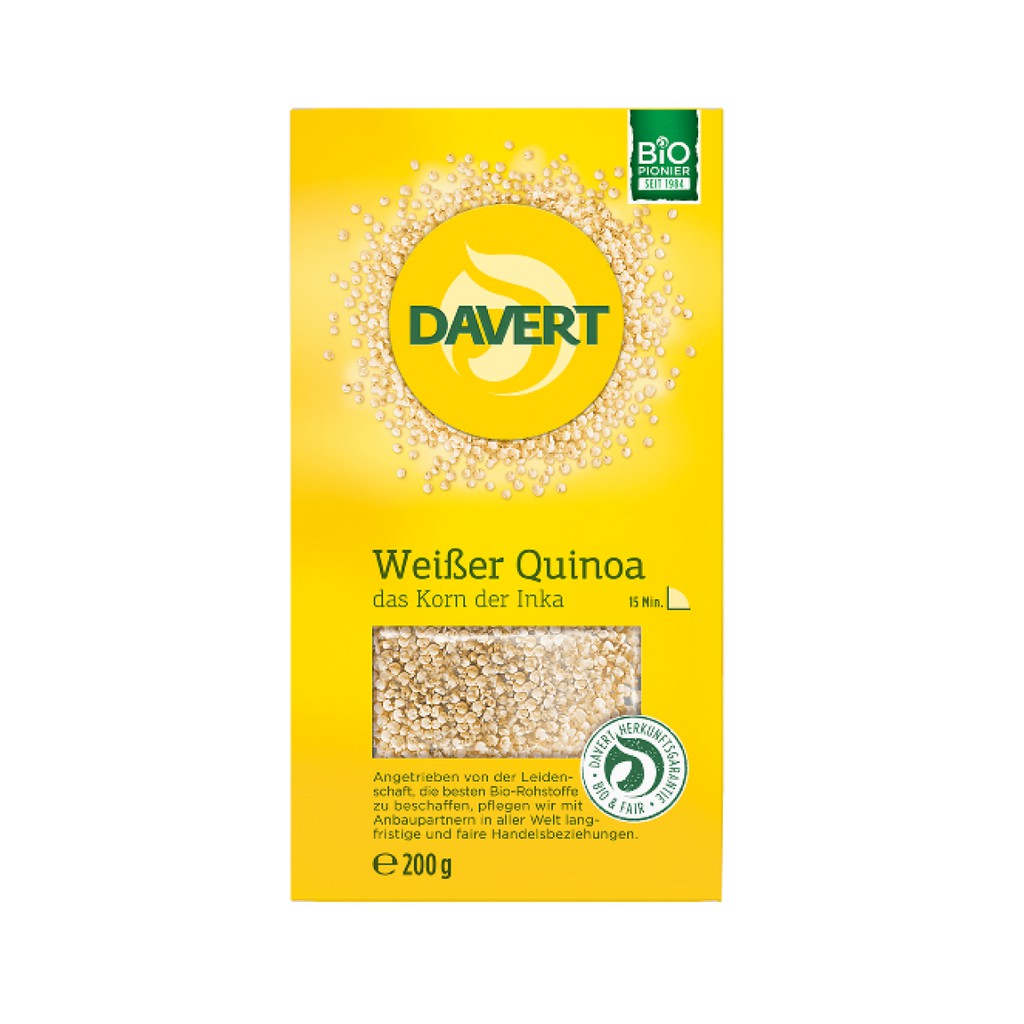 Diêm mạch (Quinoa) hữu cơ Darvet/Bio planet