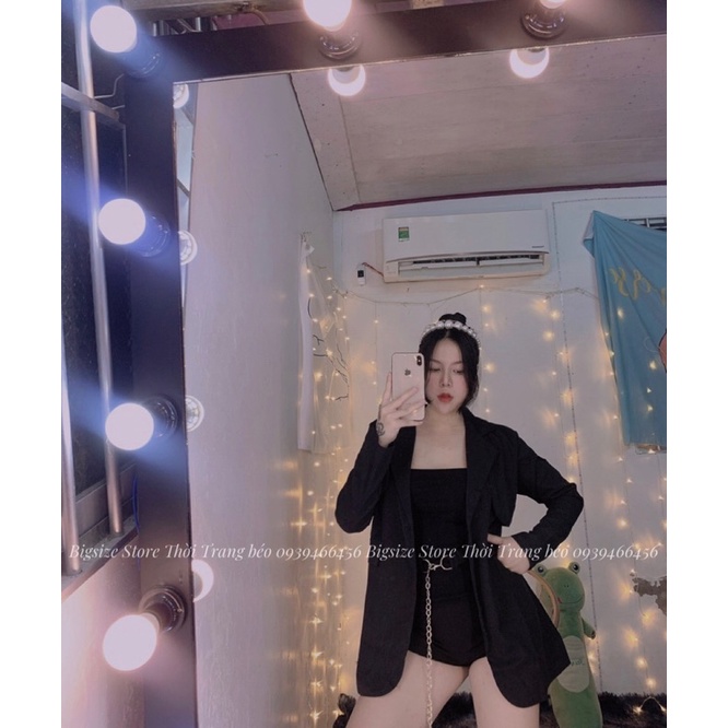 KHOÁT VEST KÈM THẮT LƯNG [BIGSIZE 60-90KG ] | BigBuy360 - bigbuy360.vn