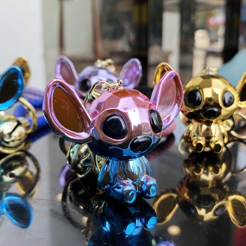 Móc Khóa Hình Lilo Stitch 3D Dễ Thương Nhiều Màu Sắc