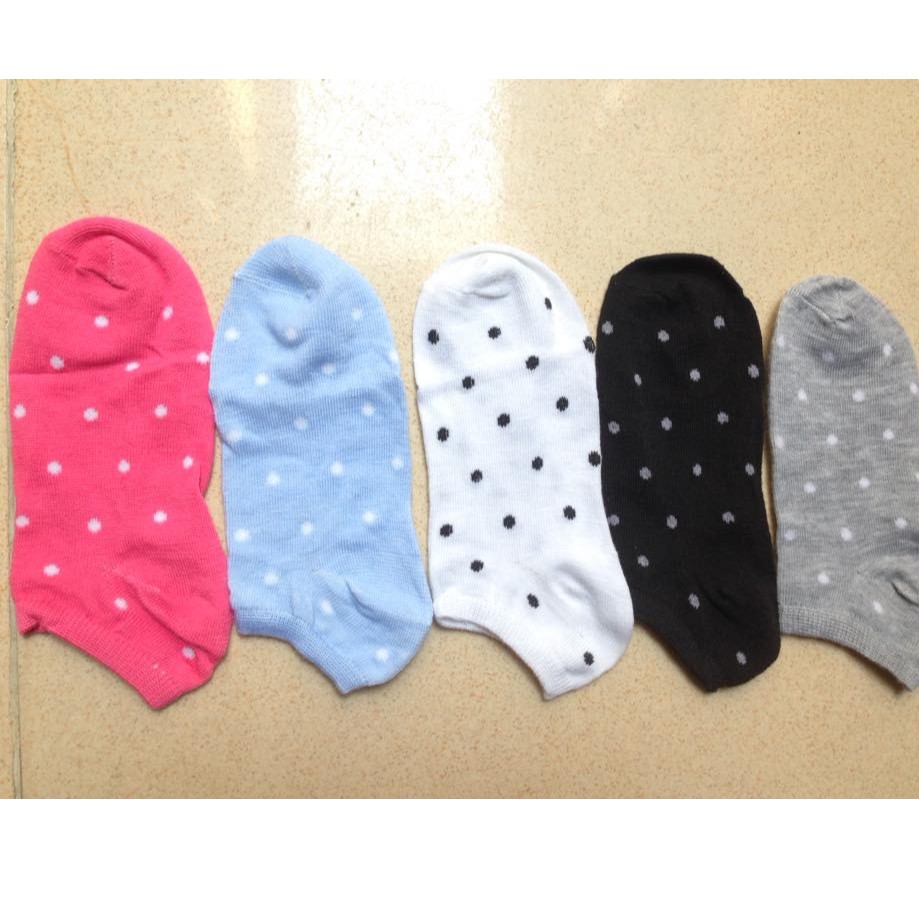 SALE 2.5k Tất chấm bi COMBO 100