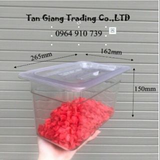 Khay nhựa đựng Topping