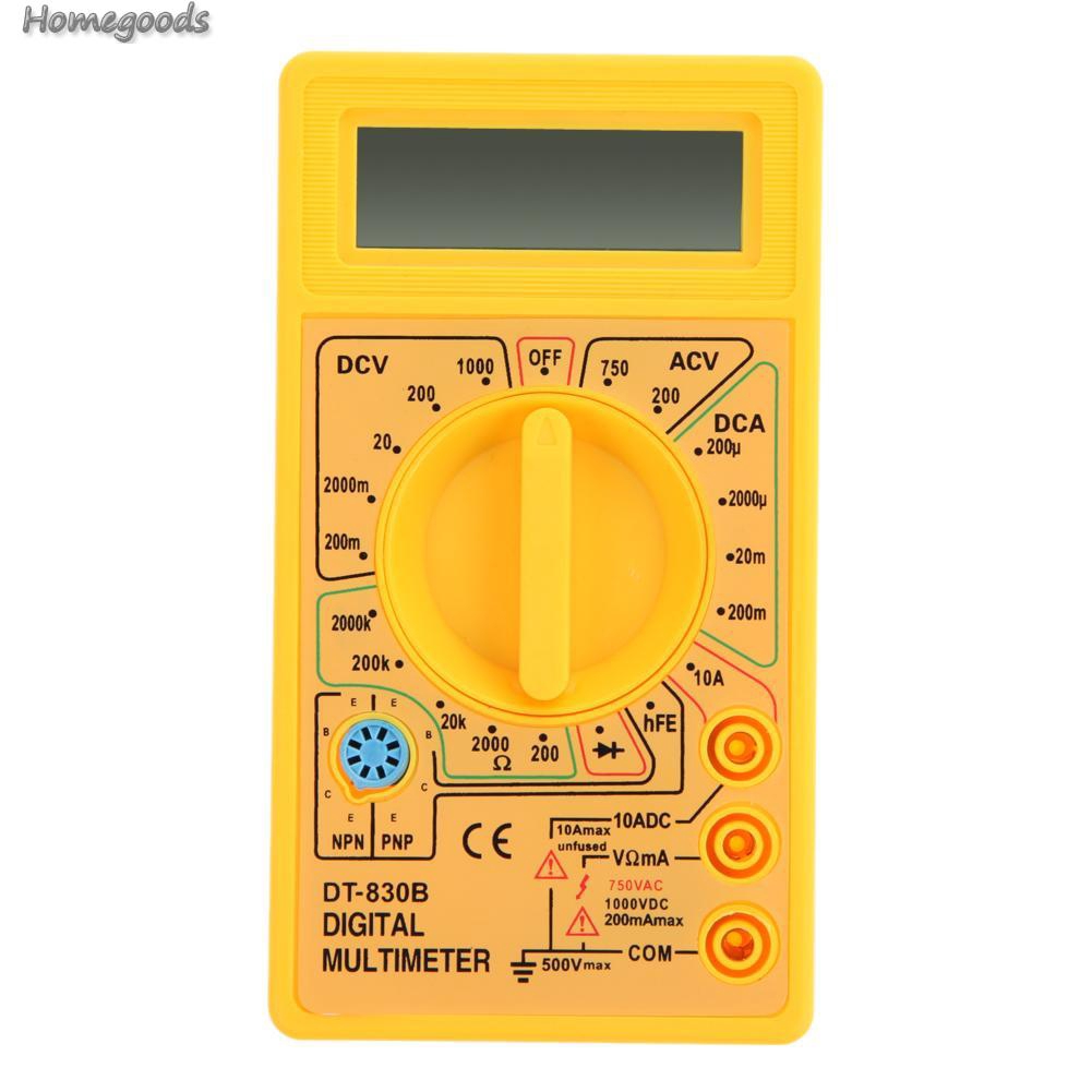 Đồng Hồ Đo Điện Vạn Năng Dt830B