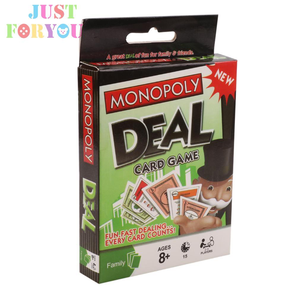 1 Hộp Thẻ Bài Monopoly Deal Vui Nhộn Cho Người Lớn