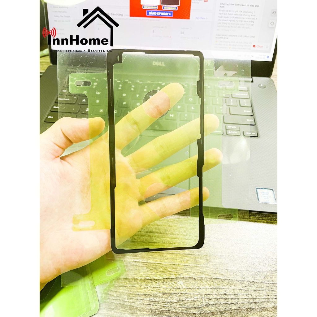 Keo Dán Lưng, Ron Chống Nước, Ron Áp Xuất Samsung Note 20, S10 Plus, có thể dùng cho Note8, Note9, Note 10 plus, S10 5G