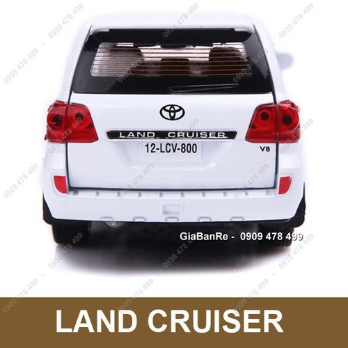 Xe Mô Hình Kim Lọai Toyota Land Cruiser Tỉ Lệ 1:32 - Double Horse - 9863