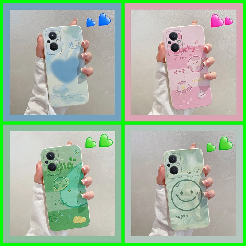 ốp lưng OPPO Reno7 Z 5G ốp lưng oppo reno 7z Ốp Điện Thoại Silicon Dẻo Họa Tiết Hoạt Hình Dễ Thương Chống Sốc Cho OPPO Reno 7Z Reno 8Z 5G