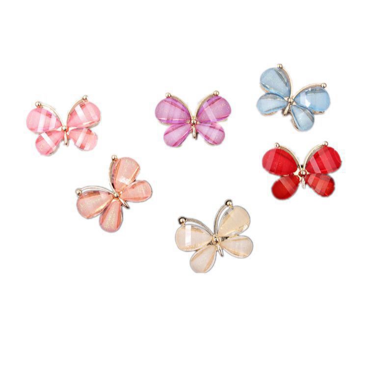 Hình bướm nhiều màu - Phụ kiện đính túi handmade