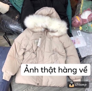 [ORDER] Áo khoác phao mũ lông
