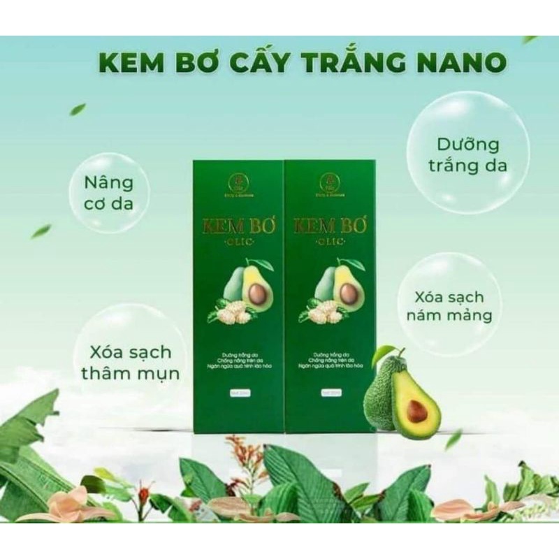 kem dưỡng bơ olic