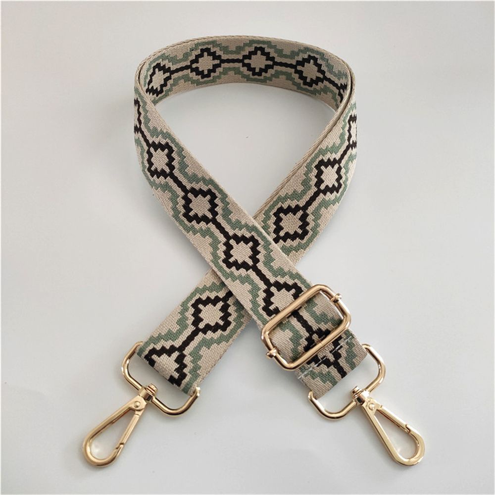 Dây đeo túi xách thay thế bằng cotton màu sắc thời trang có thể điều chỉnh cho nữ MIHAN1