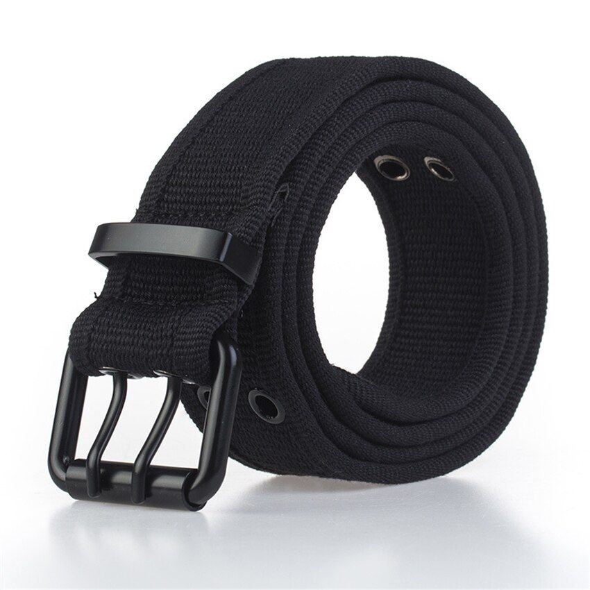 Thắt Lưng Vải canvas nylon Có Khóa Kim Cho Nam