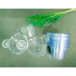 set 5 ly cốc nhựa dùng pha resin, pha màu, handmade dùng 1 lần