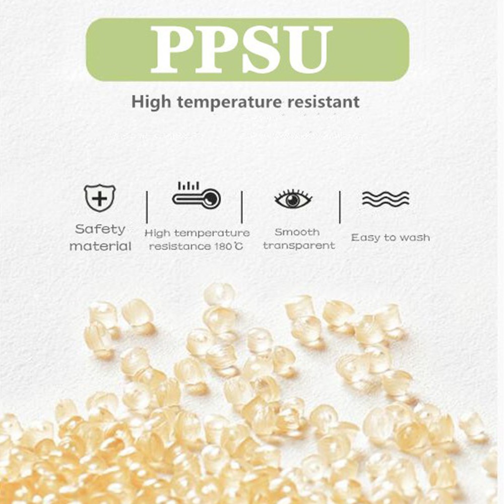 Bình Pigeon chất liệu PPSU màu hồng 160ml/ 240ml