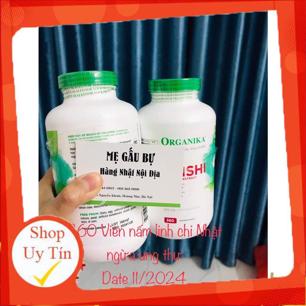 360 VIÊN NẤM LINH CHI NHẬT CAO CẤP