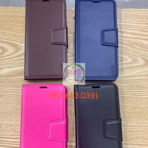 Bao da iphone 6 6s plus  7 8 plus  x xr xs max 11 pro cao cấp, có ngăn đựng thẻ, gập chống xem phim
