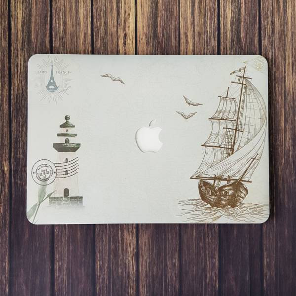 Ốp MacBook Air 13,3 inch ( A1369 / A1466 )_Họa tiết thuyền viễn xứ