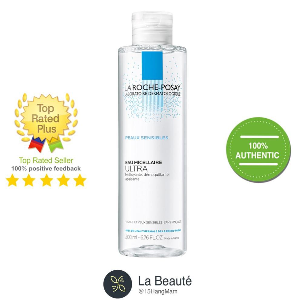 La Roche-Posay Eau Micellaire Grasses, Sensibles, Reactive - Tẩy Trang Cho Nhiều Loại Da