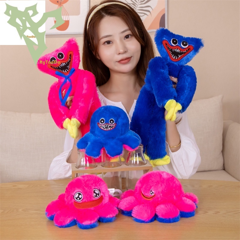 Poppy Playtime Toys Huggy Wuggy Daddy Đồ chơi búp bê Mommy Long Legs nhồi bông trong game Poppy Playtime cho trẻ em Búp Bê Đồ Chơi Nhồi Bông Hình Nhân Vật Bạch Tuộc 2 Mẹ 3 Mềm Mại 40cm