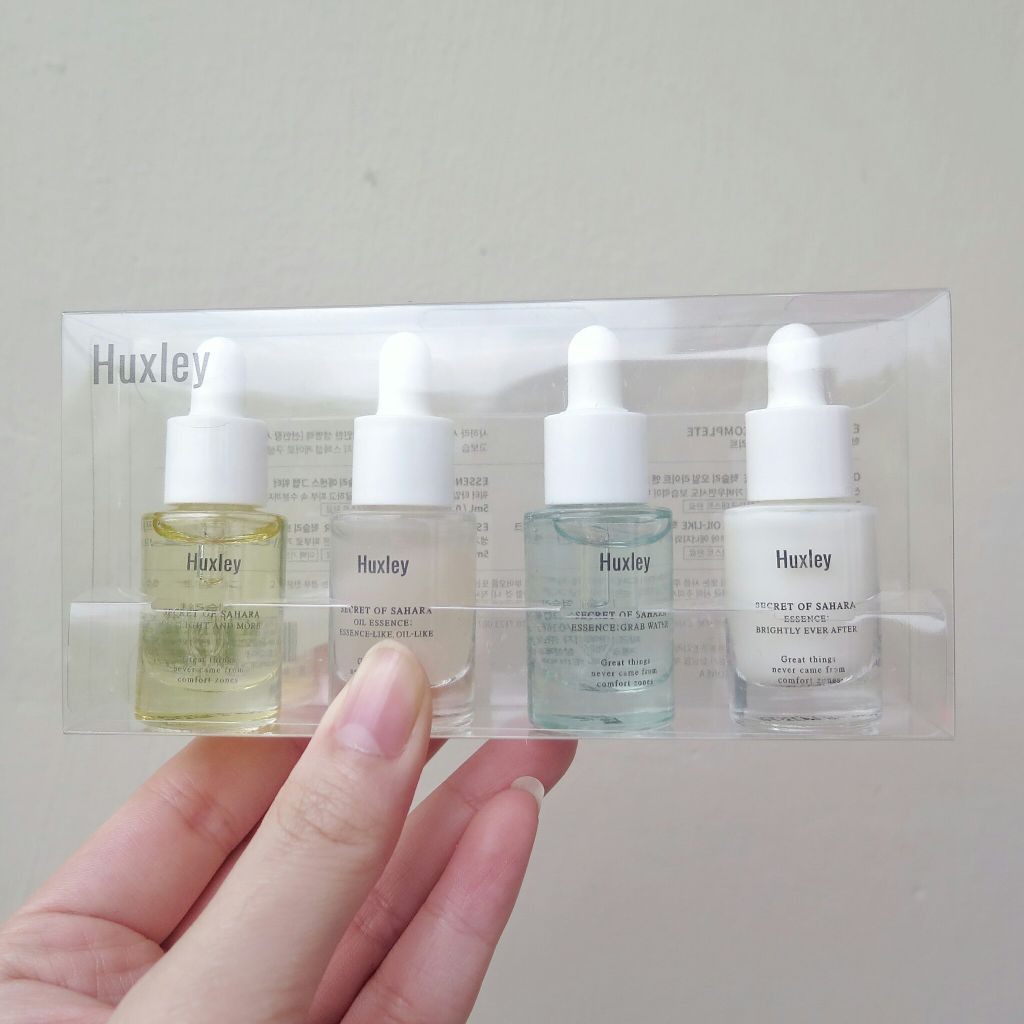 Tinh chất dưỡng da mini Huxley Essence Deluxe Set 5ml