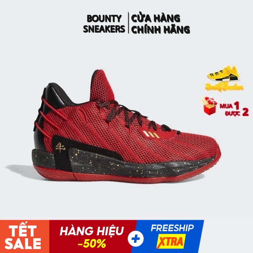 Giày Bóng Rổ Dame 7 "Chinese New Year" FY3442 - Hàng Chính Hãng - Bounty Sneakers