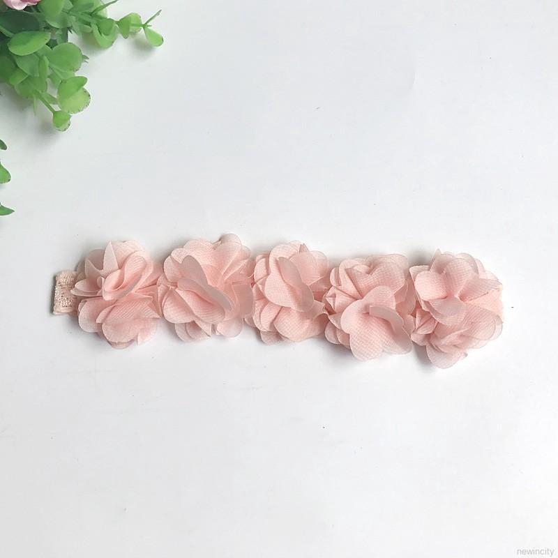 Băng đô trang trí hoa dễ thương cho bé gái