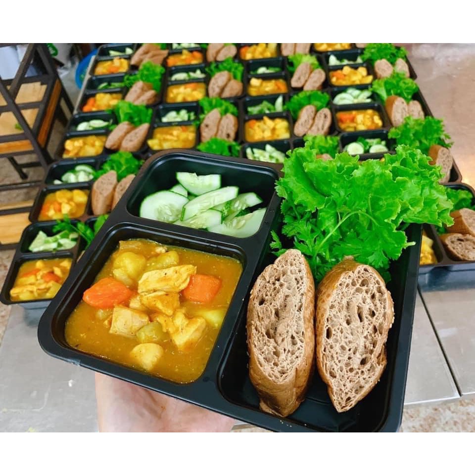 100 hộp 3 ngăn HT19