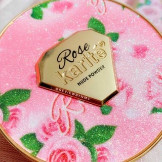 Phấn Phủ Nén 2 Tầng Rose Karite