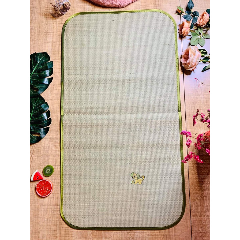 Chiếu Cói Cho Bé, thoáng mát giúp bé thoải mái khi ngủ (KT: 45x60cm - 60cm x 1m)