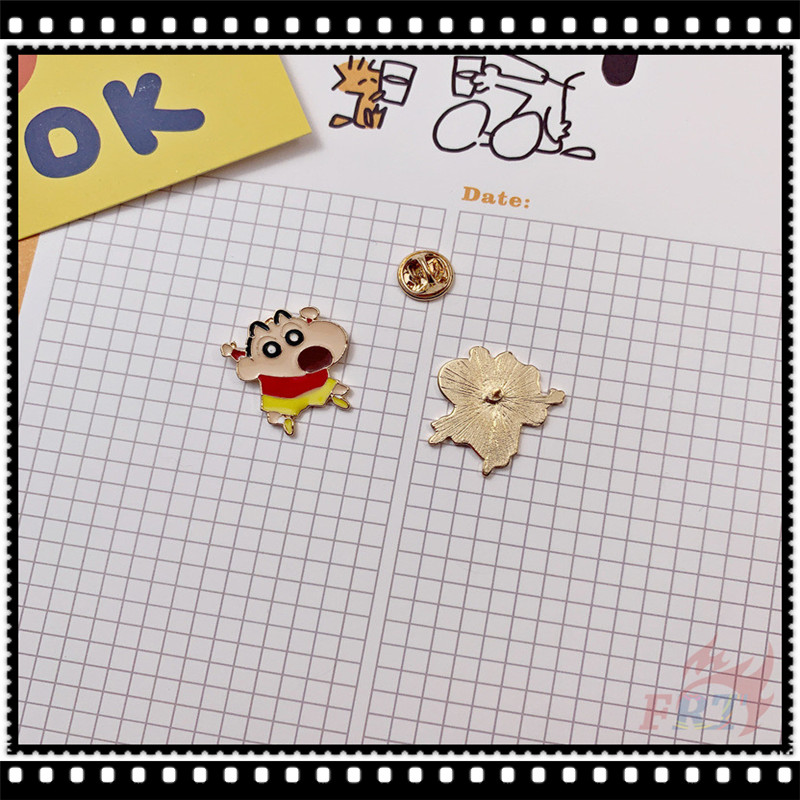 ★ Ghim Cài Áo Hình Cậu Bé Bút Chì Shin-chan - Series 02 Nowara Shinnosuke & Những Người Bạn Của Anh Ấn Tượng - Series 02 Nowara ★ 1 Huy Hiệu Cài Áo Hình Ba Lô Thời Trang